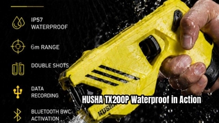 HUSHA TX200P | Tahan Air dalam Aksi