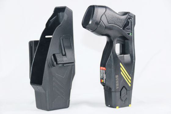 Beli HUSHA Waterproof IP57 Stun Gun dengan 55.000 Volt dan Fungsi Bluetooth untuk Penegak Hukum pembuatan online