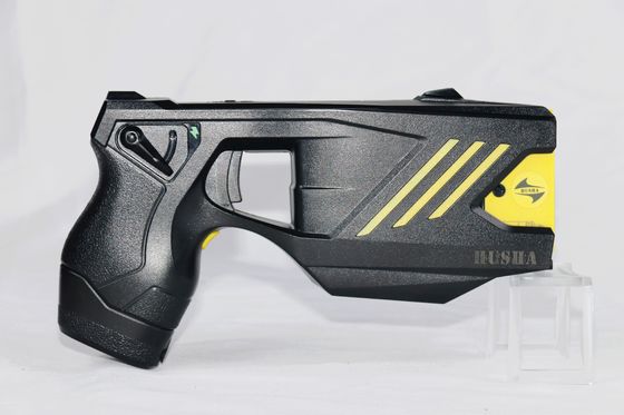 Beli HUSHA TX200P Dual Cartridges Stun Gun dengan IP57 Waterproof dan 55±5KV Output Voltage untuk penggunaan taktis pembuatan online