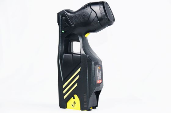 Beli HUSHA TX200P Double Shots Electric Stun Gun dengan IP57 Waterproof dan Dual Lasers & LED Light untuk penggunaan taktis pembuatan online