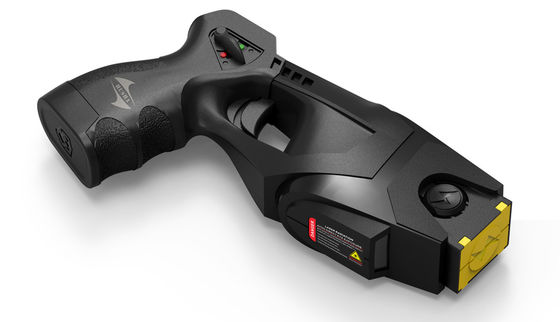 HUSHA Waterproof TX100C Electric Stun Gun dengan Tegangan Keluar 55±5KV dan Jarak Maksimum 7 Meter